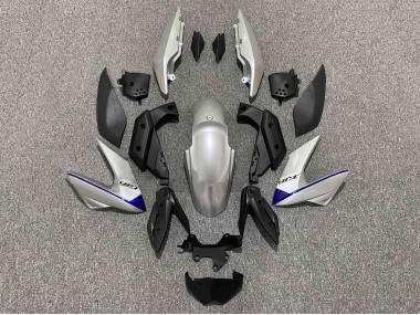 Carena Moto Yamaha XJ6 2009-2012 - Argento Blu Fabbrica