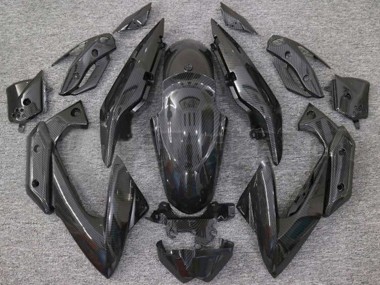 Carena Moto Yamaha XJ6 2009-2012 - Nero Fibra di Carbonio Fabbrica