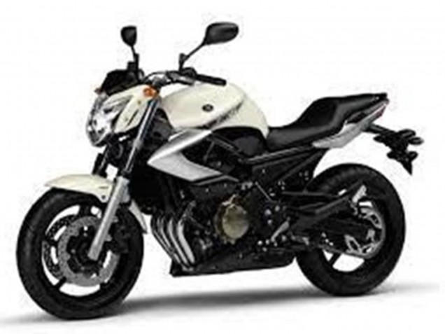 Carena Moto Yamaha XJ6 2009-2012 - Bianco Argento Nero