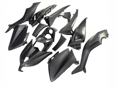 Carena Moto Yamaha TMAX530 2012-2014 - Nero Fibra di Carbonio Fabbrica