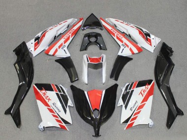 Carena Moto Yamaha TMAX530 2012-2014 - Bianco Rosso Nero Corsa Fabbrica
