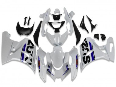Carena Moto Suzuki GSXR 1000 2017-2024 - Bianco Blu Nero Fabbrica