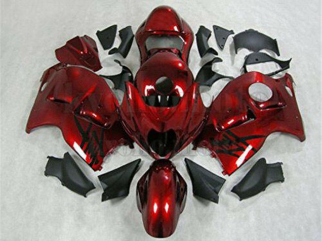 Carena Moto Suzuki GSXR 1300 Hayabusa 1996-2007 - Rosso Nero