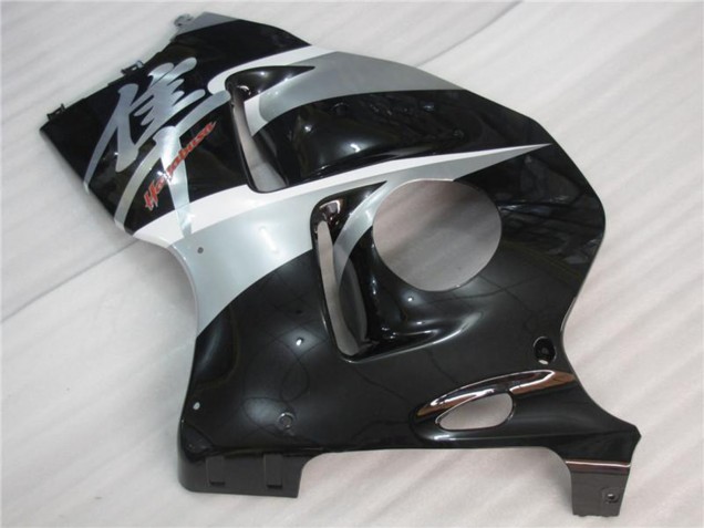 Carena Moto Suzuki GSXR 1300 Hayabusa 1996-2007 - Argento Nero