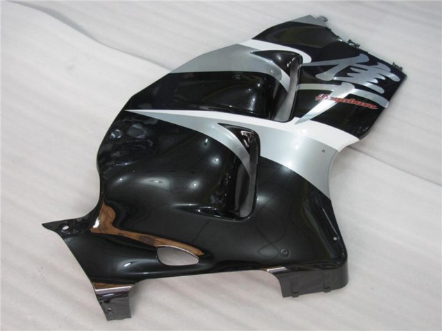 Carena Moto Suzuki GSXR 1300 Hayabusa 1996-2007 - Argento Nero