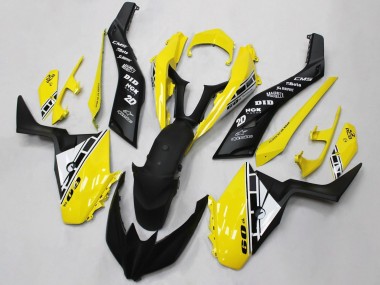 Carena Moto Yamaha XMAX300 2017-2021 - Giallo Bianco Nero Fabbrica