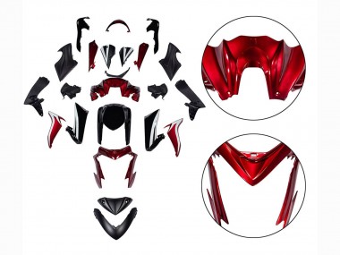 Carena Moto Suzuki GSX-S 1000 2015-2020 - Nero Rosso Fabbrica