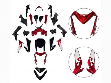Carena Moto Suzuki GSX-S 1000 2015-2020 - Rosso Nero Fabbrica