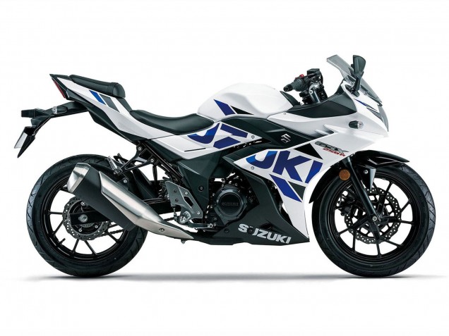 Carena Moto Suzuki GSX250R 2017-2020 - Bianco Blu Nero