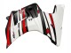 Carena Moto Suzuki SV650 2003-2013 - Bianco Rosso Nero