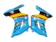 Carena Moto Suzuki SV650 2003-2013 - Blu Giallo Rosso Argento Squalo