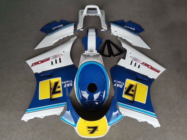 Carena Moto Suzuki RG400 RG500 RG400/500 1984-1987 - Bianco Blu Giallo 7