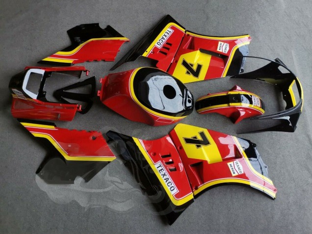 Carena Moto Suzuki RG400 RG500 RG400/500 1984-1987 - Rosso Giallo Nero 7
