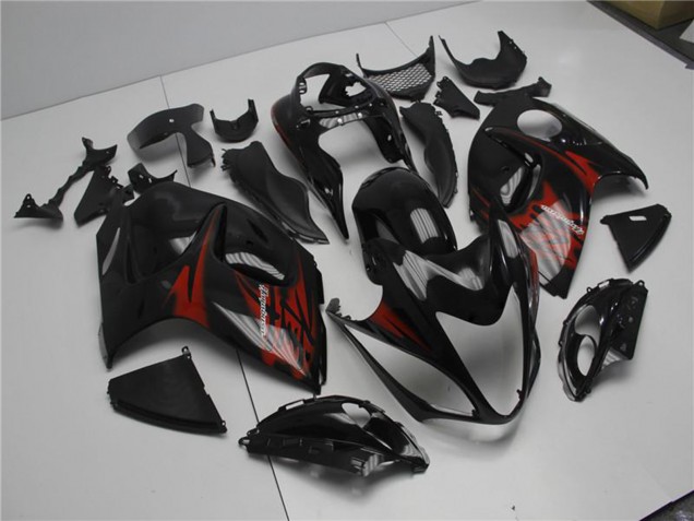 Carena Moto Suzuki GSXR 1300 Hayabusa 2008-2020 - Nero Lucido Rosso