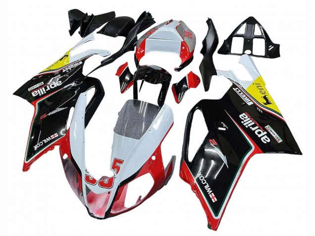 Carena Moto Aprilia RSV1000 2003-2006 - Bianco Rosso Nero Giallo 58