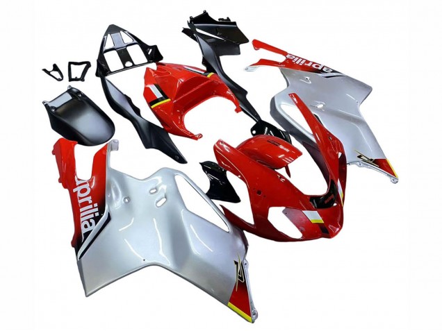 Carena Moto Aprilia RSV1000 2003-2006 - Bianco Rosso Nero