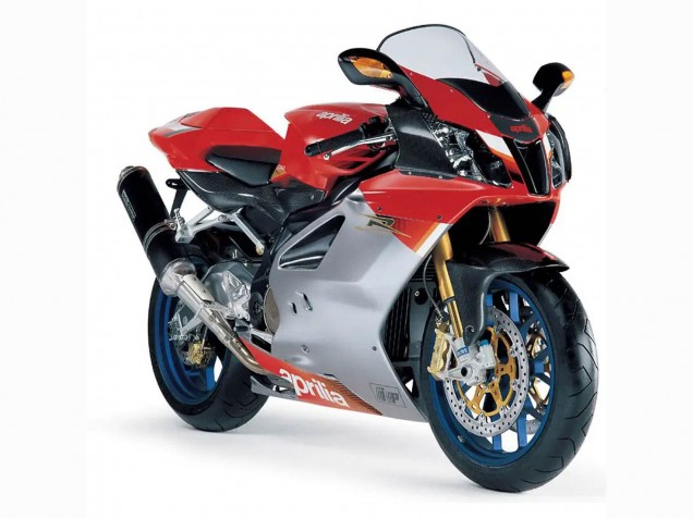 Carena Moto Aprilia RSV1000 2003-2006 - Bianco Rosso Nero