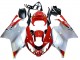 Carena Moto Aprilia RSV1000 2003-2006 - Bianco Rosso Nero