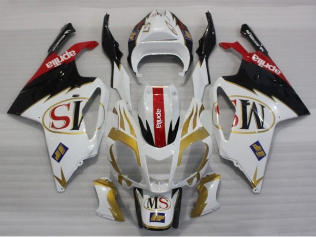 Carena Moto Aprilia RSV1000 2003-2006 - Bianco Oro Rosso Nero