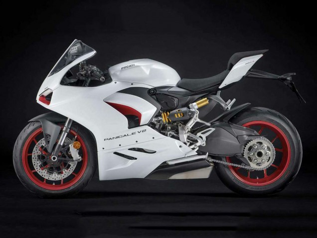 Carena Moto Ducati Panigale V2 2020-2024 - Bianco Rosso Nero Opaco