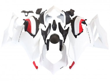 Carena Moto Ducati Panigale V2 2020-2024 - Bianco Rosso Nero Opaco Fabbrica