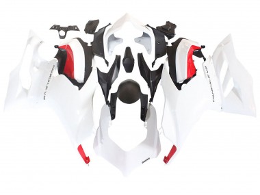 Carena Moto Ducati Panigale V2 2020-2024 - Bianco Rosso Nero Opaco Fabbrica