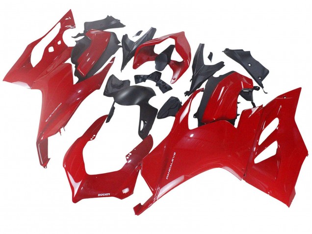 Carena Moto Ducati Panigale V2 2020-2024 - Rosso Nero Opaco