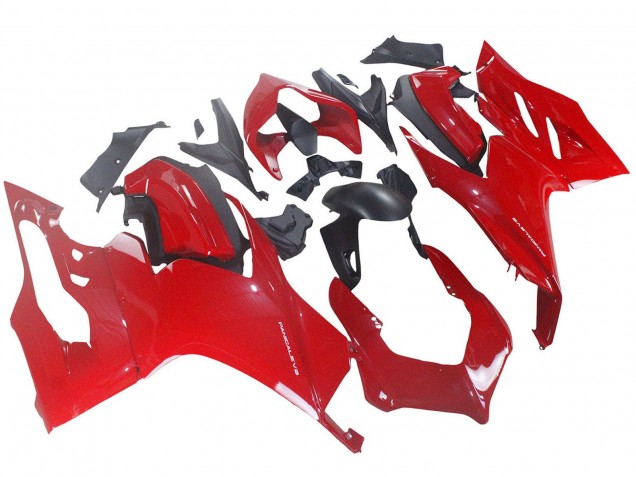 Carena Moto Ducati Panigale V2 2020-2024 - Rosso Nero Opaco