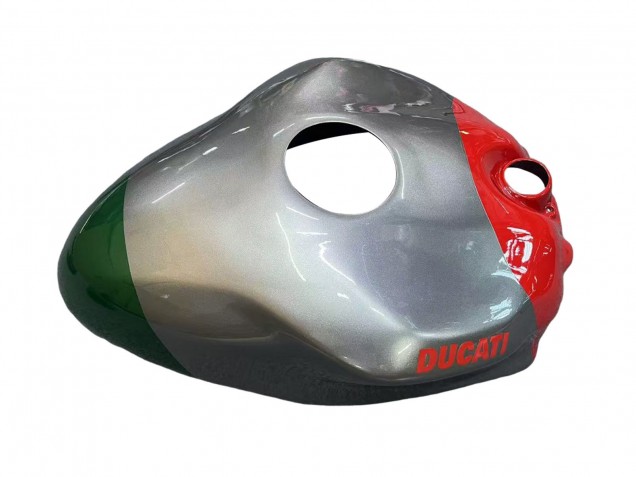 Carena Moto Ducati Panigale V2 2020-2024 - Argento Rosso Verde