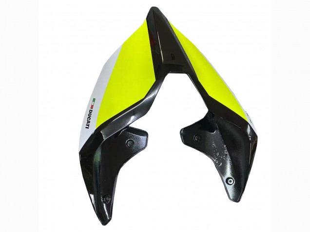 Carena Moto Ducati Panigale V2 2020-2024 - Bianco Verde Lime Nero Lucido Stein Dinse VR 46