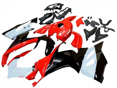 Kit Carena Moto Ducati Panigale V2 2020-2024 - Bianco Rosso Nero Lucido Fabbrica