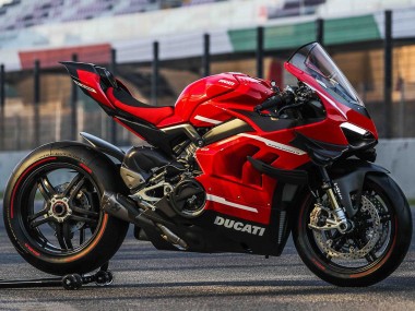 Carena Moto Ducati Panigale V4 V4S 2020-2021 - Rosso Bianco Nero Fabbrica