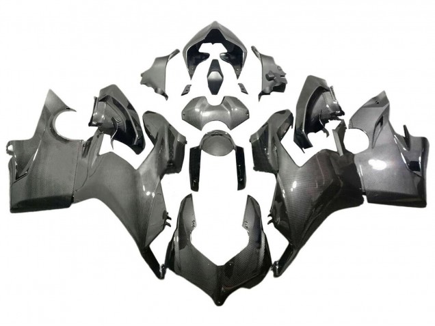 Carena Moto Ducati Panigale V4 V4S 2018-2019 - Nero Fibra di Carbonio Stile