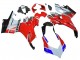 Carena Moto Ducati Panigale V4 V4S 2018-2019 - Bianco Argento Rosso Nero Lucido