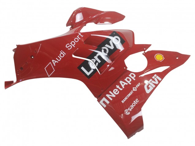 Carena Moto Ducati Panigale V4 V4S 2020-2021 - Rosso Nero Lucido Lenovo 117
