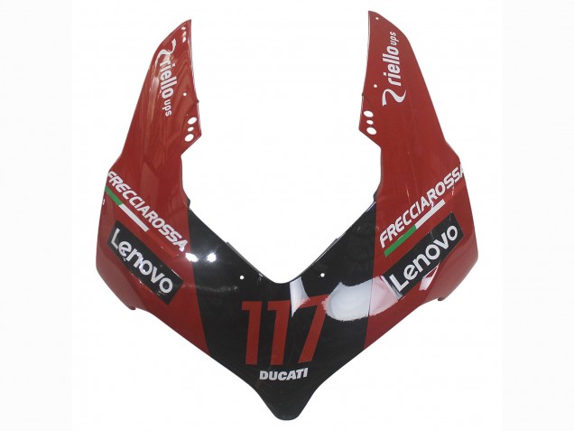 Carena Moto Ducati Panigale V4 V4S 2020-2021 - Rosso Nero Lucido Lenovo 117