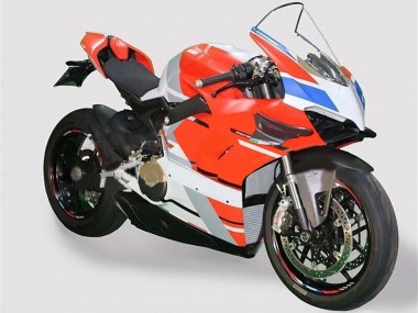 Carena Moto Ducati Panigale V4 V4S 2020-2021 - Bianco Blu Rosso Nero Lucido Fabbrica