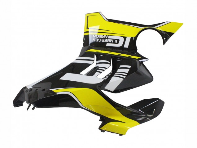 Carena Moto Ducati Panigale V4 V4S 2020-2021 - Giallo Bianco Nero Lucido