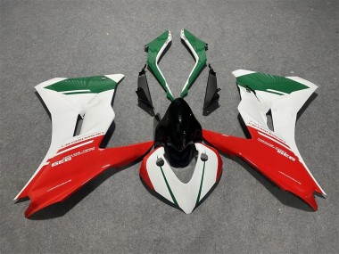 Carena Moto Ducati Supersport 939/939S 2017-2022 - Bianco Rosso Verde Fabbrica
