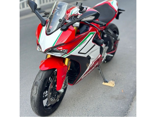 Carena Moto Ducati Supersport 939/939S 2017-2022 - Bianco Rosso Nero Verde