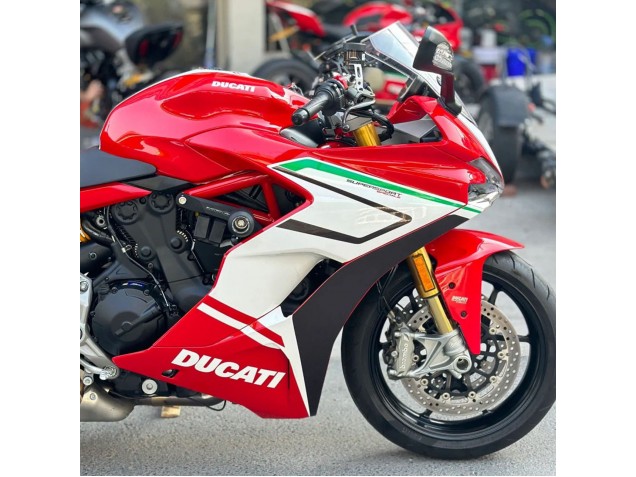 Carena Moto Ducati Supersport 939/939S 2017-2022 - Bianco Rosso Nero Verde