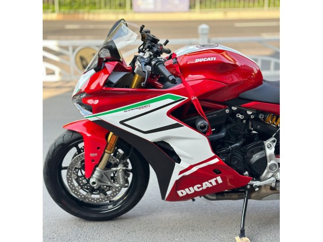 Carena Moto Ducati Supersport 939/939S 2017-2022 - Bianco Rosso Nero Verde