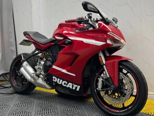 Carena Moto Ducati Supersport 939/939S 2017-2022 - Rosso Bianco Nero