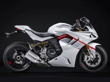 Carena Moto Ducati 2021-2024 Ducati Supersport 950/950S 2021-2024 - Bianco Argento Rosso Fabbrica