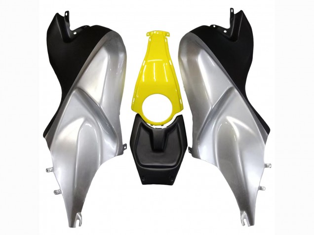 Carena Moto BMW K1200S 2005-2010 - Giallo Argento Nero Opaco