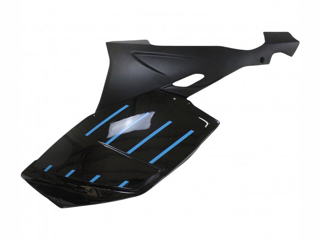 Carena Moto BMW K1200S 2005-2010 - Nero Lucido Nero Opaco Blu Linea