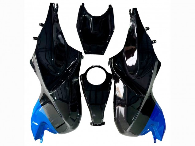 Kit Carena Moto ABS BMW K1200S 2005-2010 - Argento Blu Nero