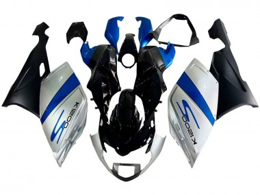 Kit Carena Moto ABS BMW K1200S 2005-2010 - Argento Blu Nero Fabbrica