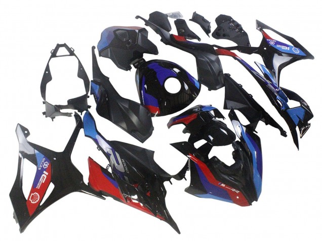 Carena Moto BMW S1000RR 2023-2024 - Nero Blu Rosso