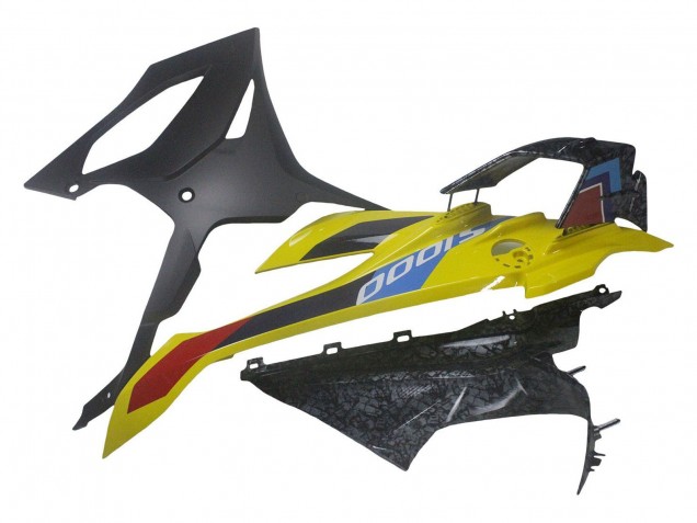 Carena Moto BMW S1000RR 2023-2024 - Giallo Fibra di Carbonio
